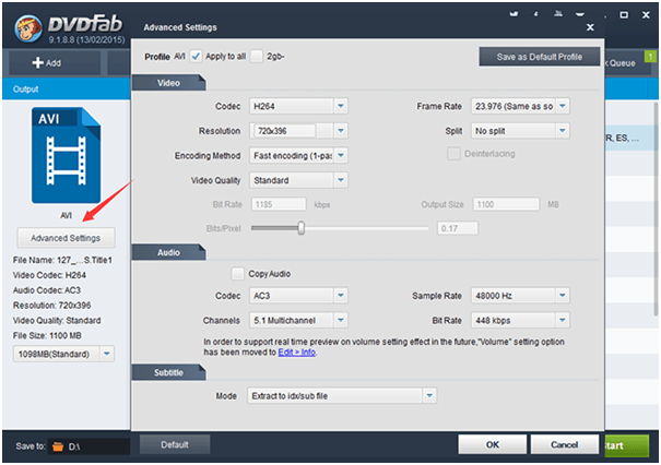 how to utilize add on with dvdfab decrypter