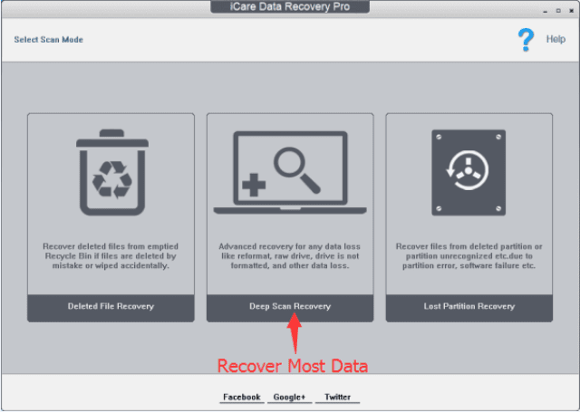 icare data recovery free
