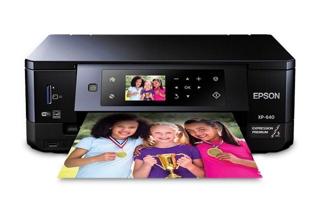 Epson XP-640 Expression Premium Wireless Color Photo Printer