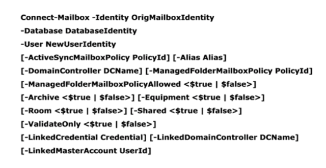 Connecting Disconnected Mailbox Using EMS