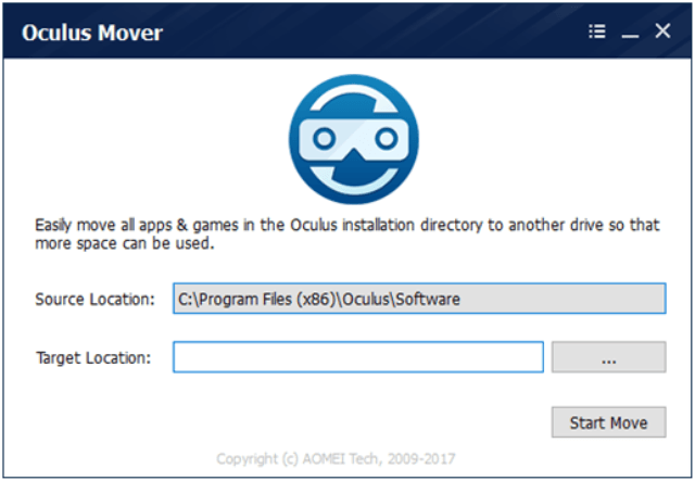 AOMEI Oculus Mover