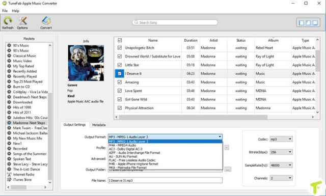 Output Settings