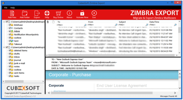 Zimbra Mail Converter