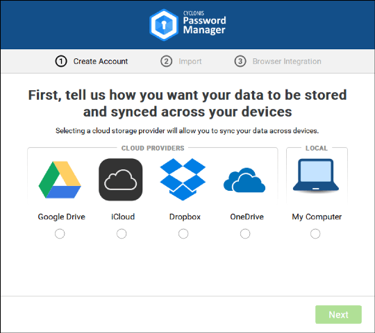 Data Saving options