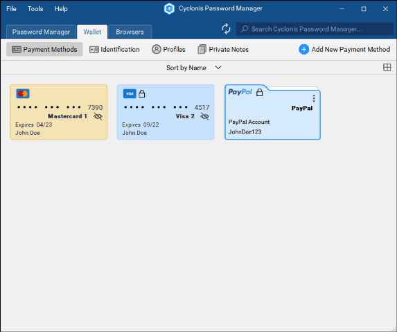 Password Manager Wallet 