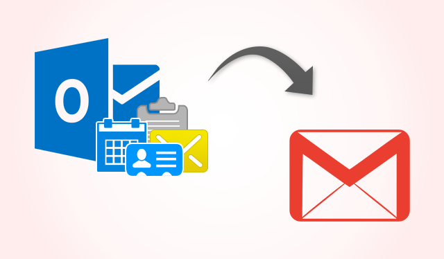 Backup Outlook Emails, Contacts & Calendars to Gmail