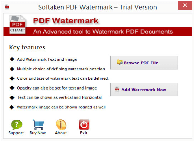 How to Add Watermark in PDF Files