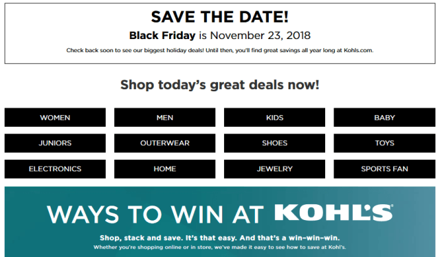 Best black Friday deals Kohls