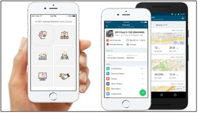 Apps for fleet management solution