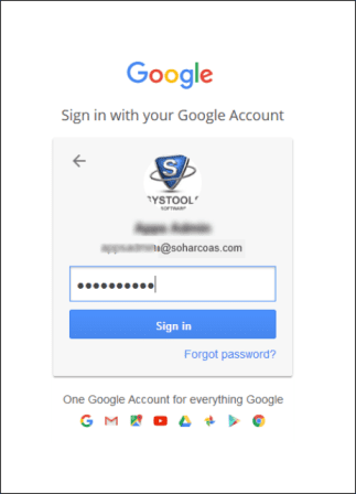 log in to your Gmail account