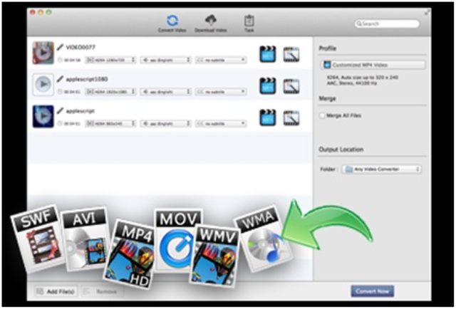 ANVsoft Any Video Converter free for Mac