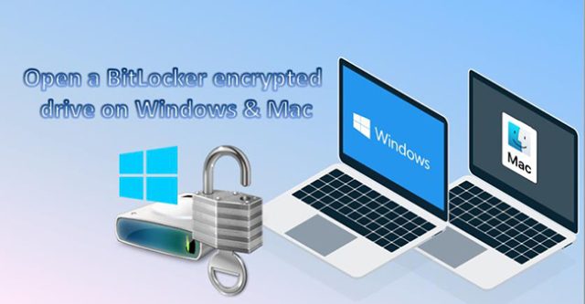 Open a BitLocker Encrypted Drive in Windows 10 and Mac