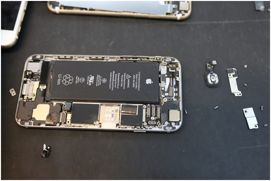 Apple iPhone 6 disassembled for repair 