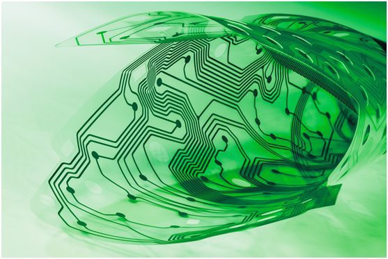 Electronic flex circuit board