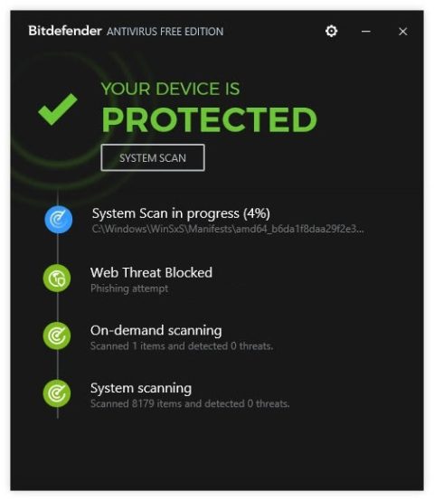 Bitdefender Antivirus Free Edition