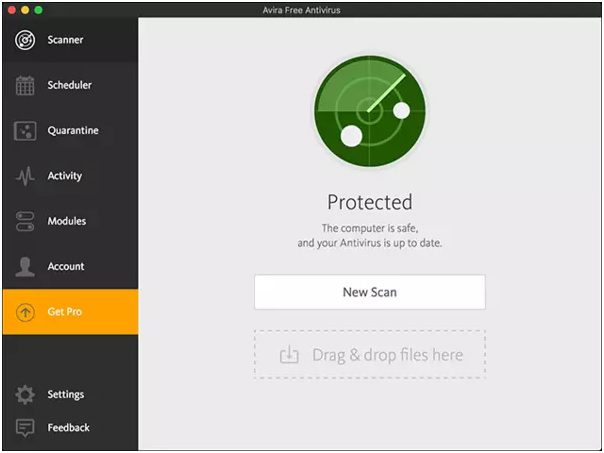 Avira Free Antivirus for Mac