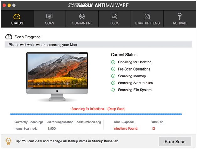 Systweak Anti-Malware for Mac