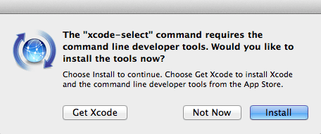 Install xCode
