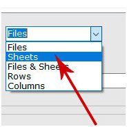 select Sheets