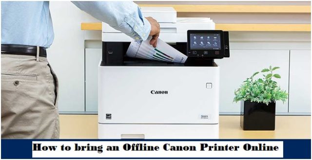 How to bring an Offline Canon Printer Online 