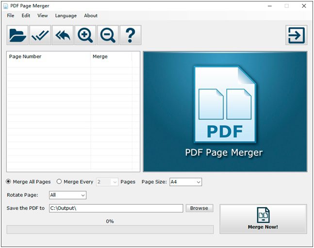 PDF Page Merger Combines Multiple PDF Pages into One