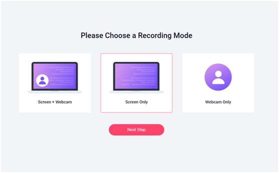 Select the record mode