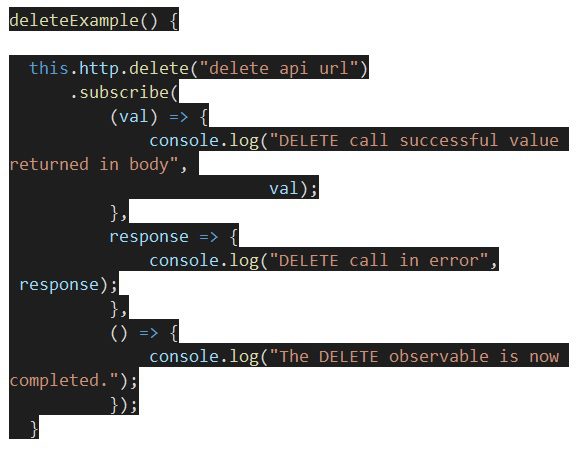This procedure can either delete all of the data in our database
