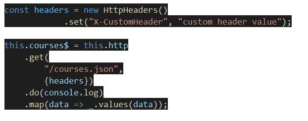 add custom HTTP Headers 