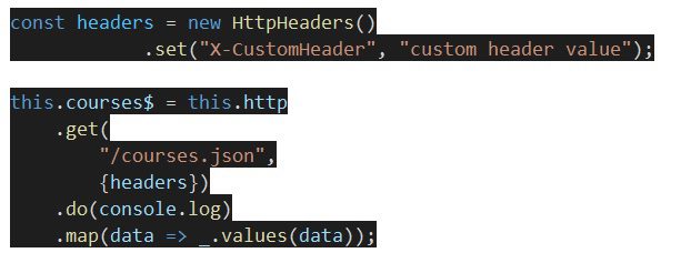 add custom HTTP Headers