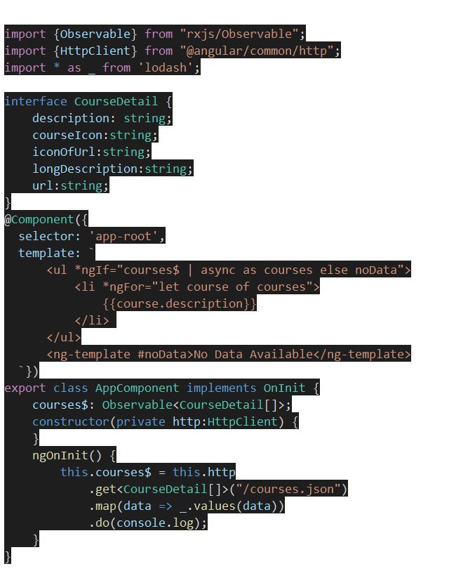 tiny component that uses an HTTP GET to query the database