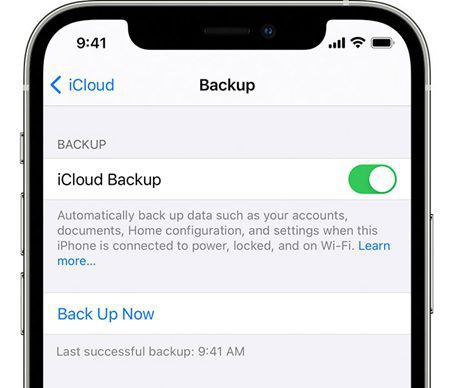 Back Up iPhone Data