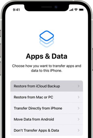 Transfer Data to Your New Device